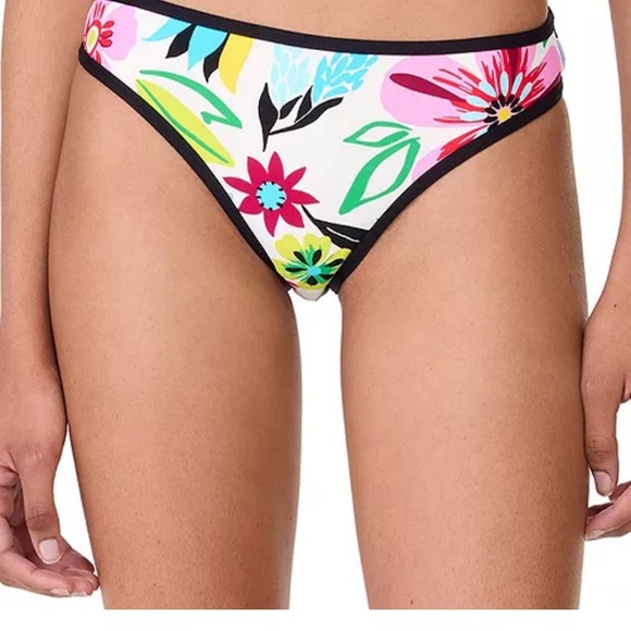 New kate spade new york Women's Floral Bikini Bottoms medium - Picture 1 of 4